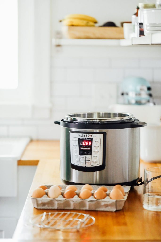 How to make the best soft and hard boiled eggs in the Instant Pot (or electric pressure cooker of your choice). The absolute BEST Instant Pot egg method!