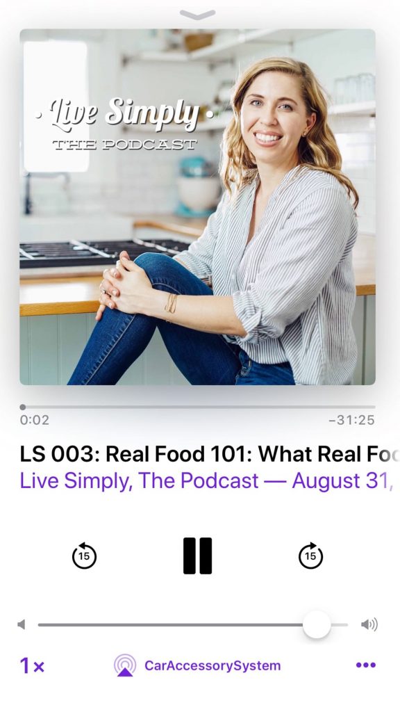 Today, on Live Simply, The Podcast, I'm sharing exactly what real food is and what it is not. I’m also sharing what real food looks like. Episode 003.