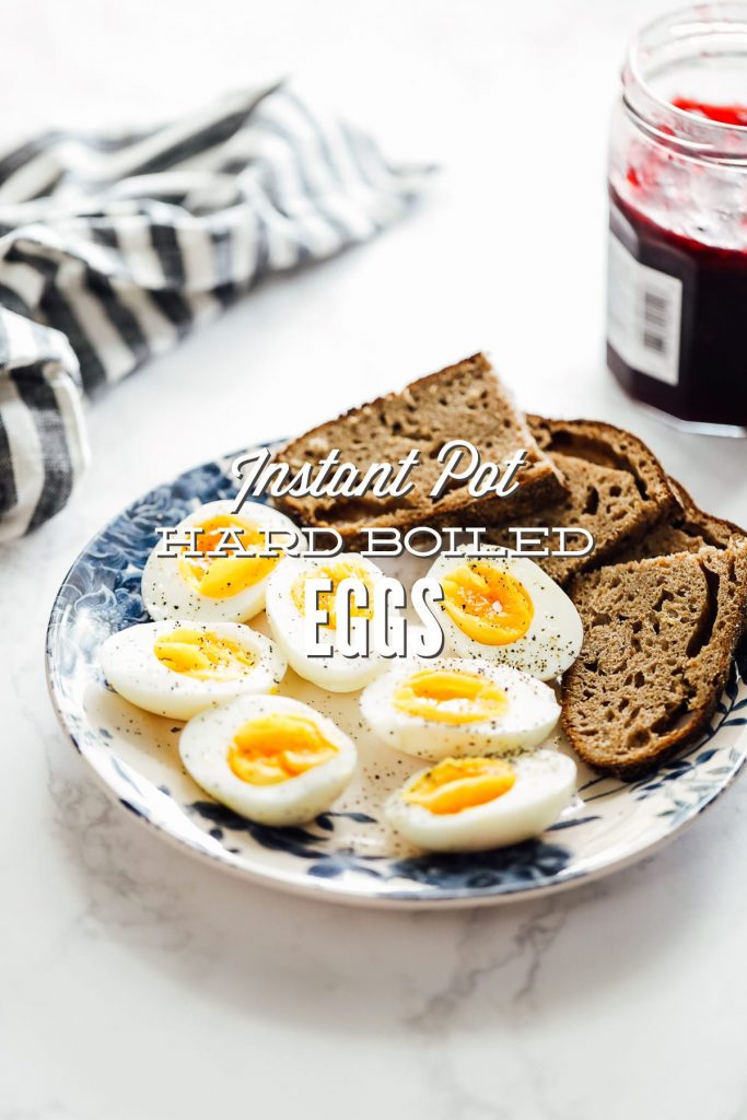 How to make the best soft and hard boiled eggs in the Instant Pot (or electric pressure cooker of your choice). The absolute BEST Instant Pot egg method!