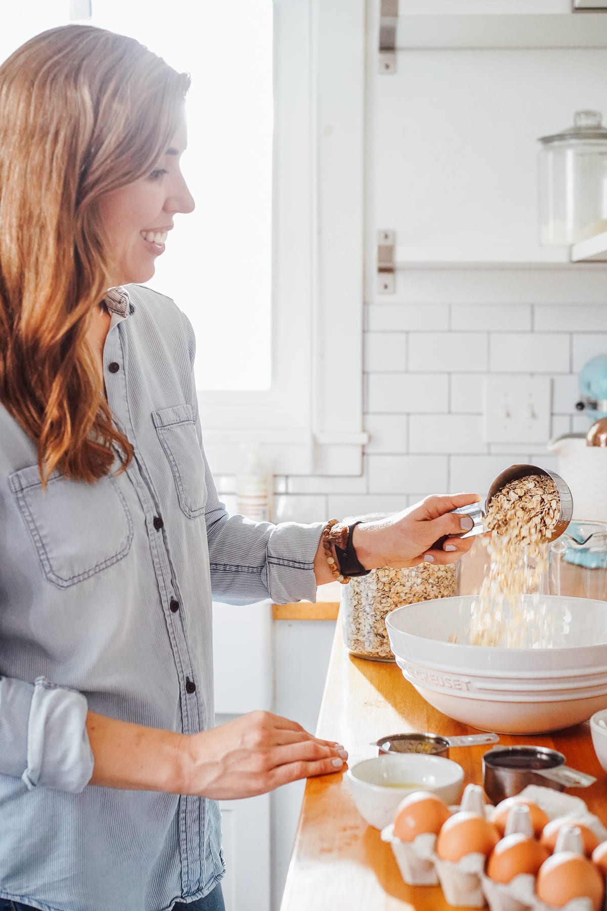 A homemade master granola recipe you can customize to make your own. Use the base recipe, and then choose any spice, dried fruit, or nuts/seeds desired.