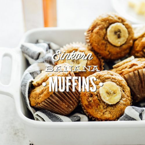 Einkorn Banana-Maple Muffins