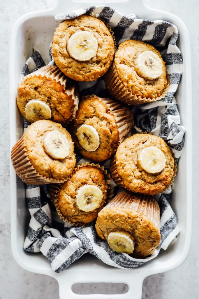 Einkorn Banana-Maple Muffins