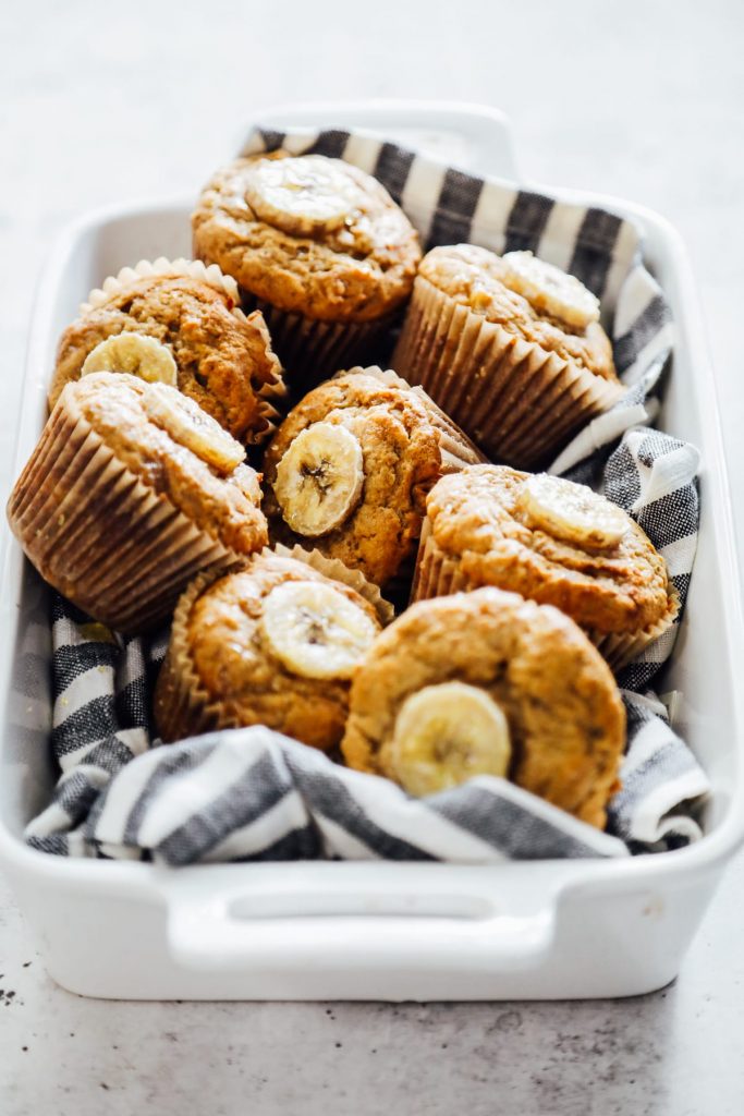You're going to love these einkorn banana-maple muffins! They have a naturally-sweet flavor (thanks to the banana and maple syrup combo) and a light texture (thanks to the einkorn flour).