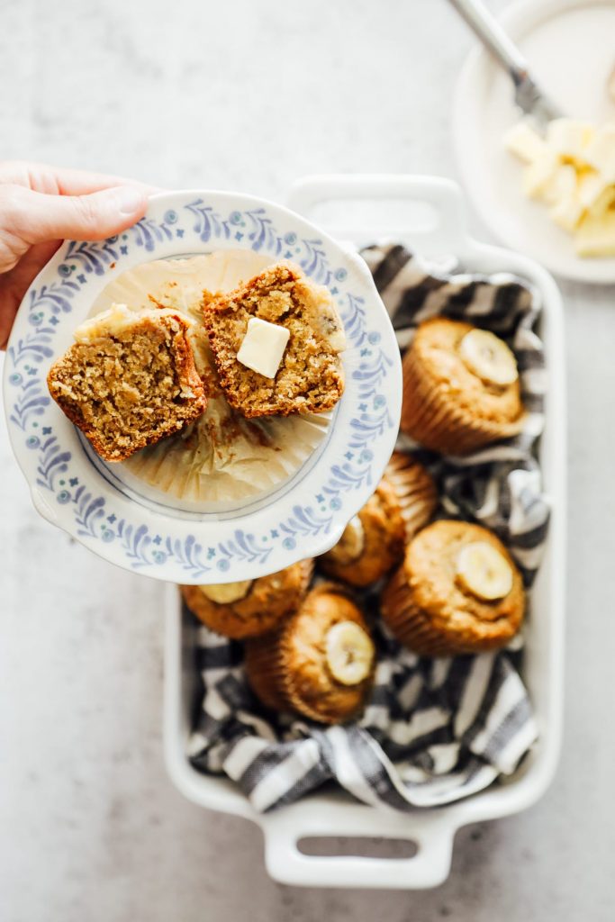 You're going to love these einkorn banana-maple muffins! They have a naturally-sweet flavor (thanks to the banana and maple syrup combo) and a light texture (thanks to the einkorn flour).