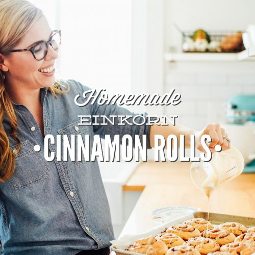 Homemade Einkorn Cinnamon Rolls