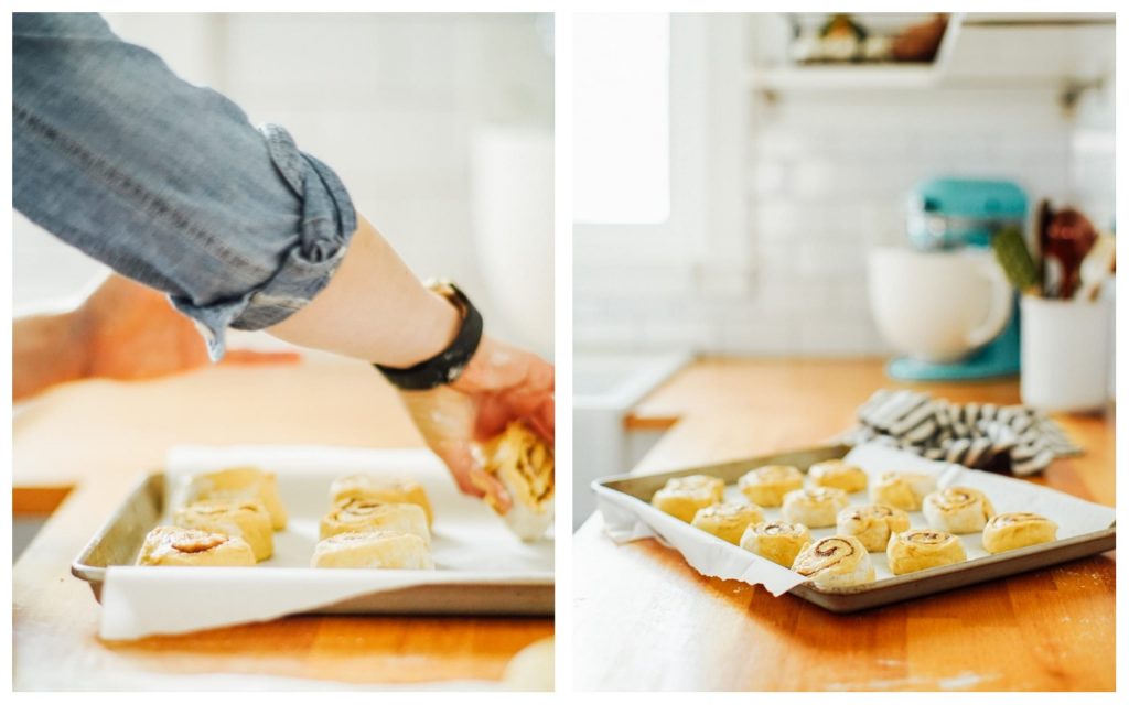 An easy, one-bowl, no-knead cinnamon roll recipe made with ancient einkorn flour.