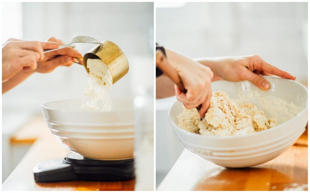 An easy, one-bowl, no-knead cinnamon roll recipe made with ancient einkorn flour.