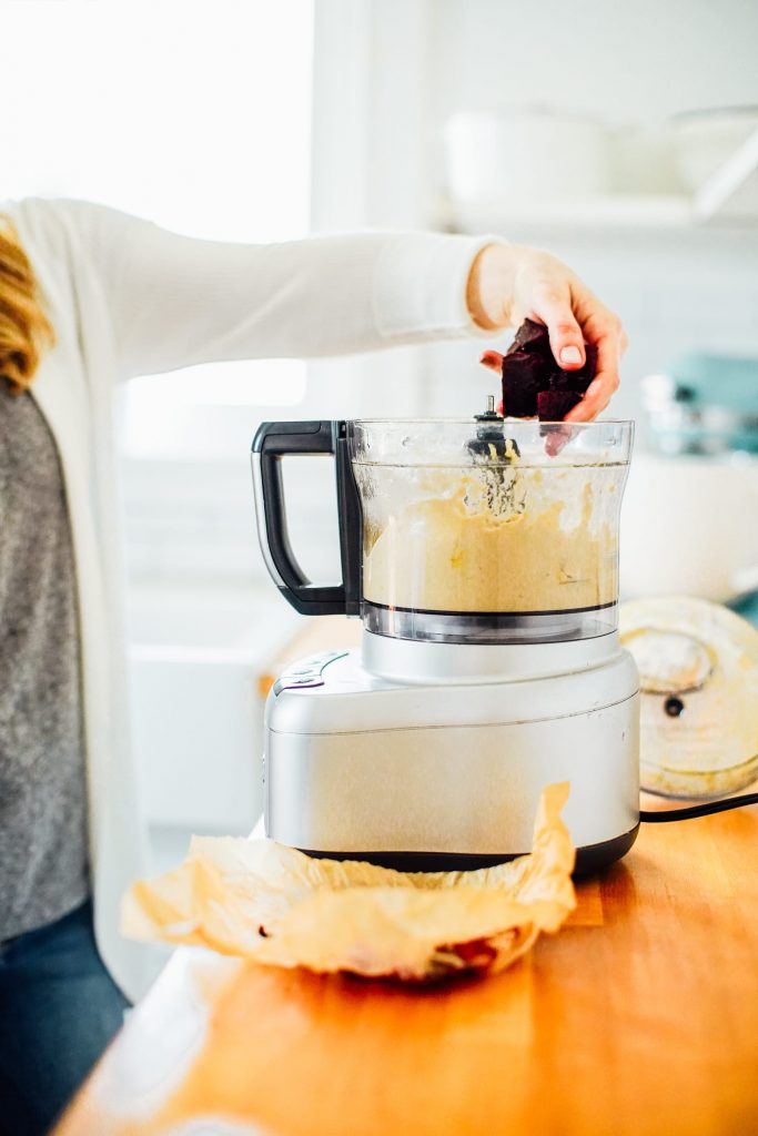 Homemade Beet Hummus