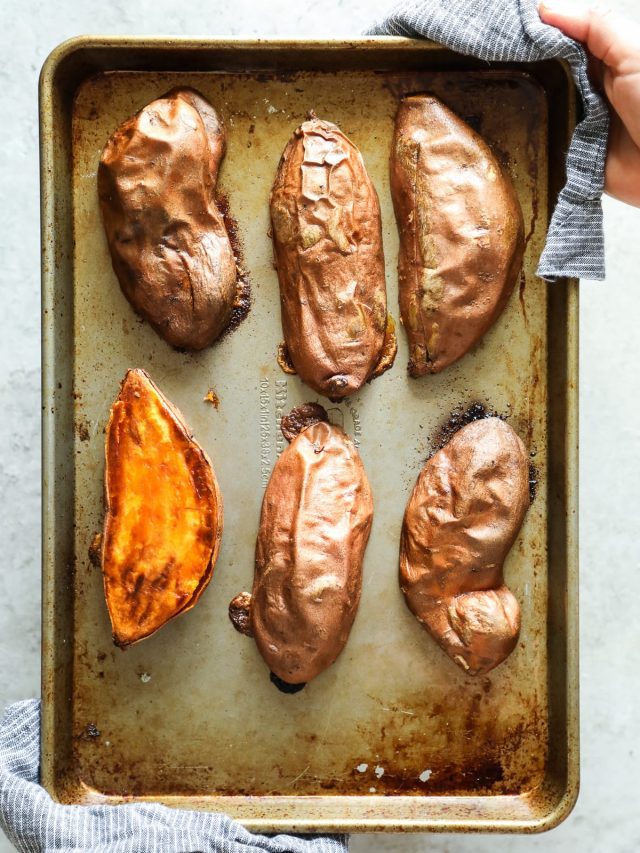 Best and Easiest Baked Sweet Potatoes