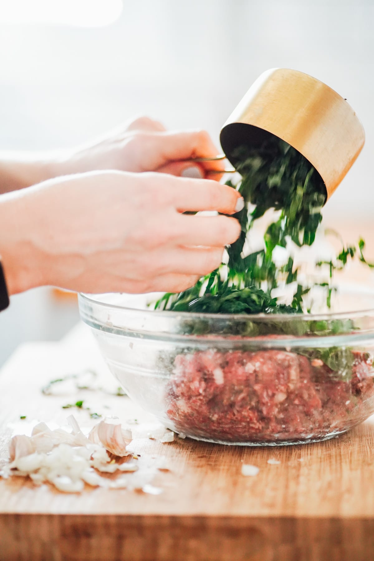 Easy Sheet Pan Dinner: Mini Meatloaves with Spinach and Veggies  (Gluten-Free Option) - Live Simply