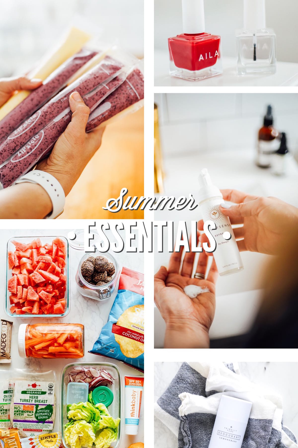 Summer Essentials: My Non-Toxic Skin and Real Food Must-Haves