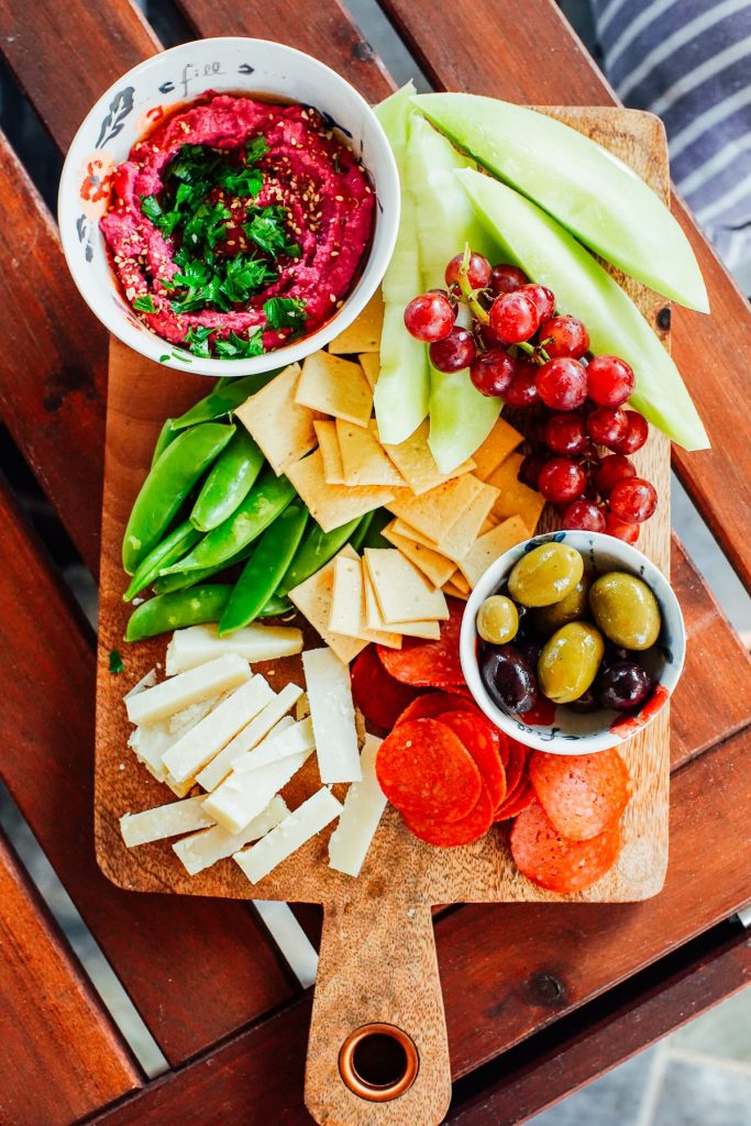 snack tray meals for summer