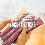 homemade yogurt sticks