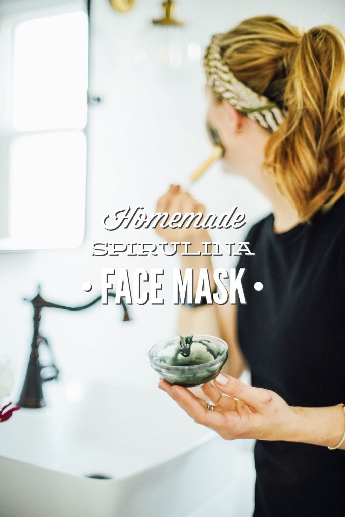 Homemade Spirulina Face Mask