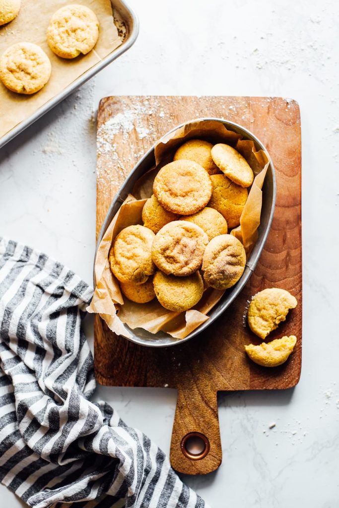 Einkorn Snickerdoodle Cookies (soft and chewy)