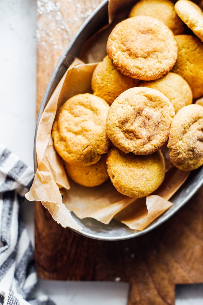Einkorn Snickerdoodle Cookies (soft and chewy)