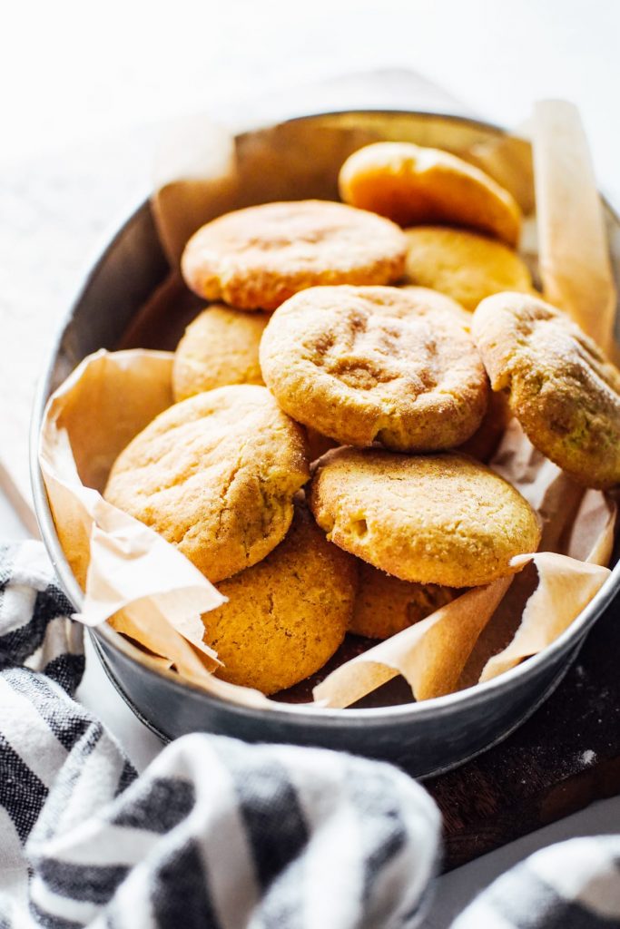 Einkorn Snickerdoodle Cookies (soft and chewy)