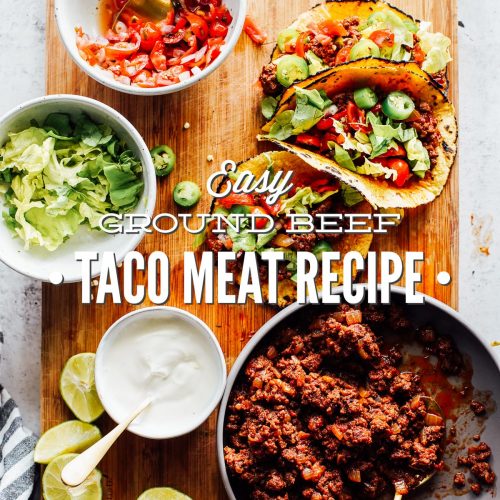 Easy Ground Beef Taco Meat Recipe