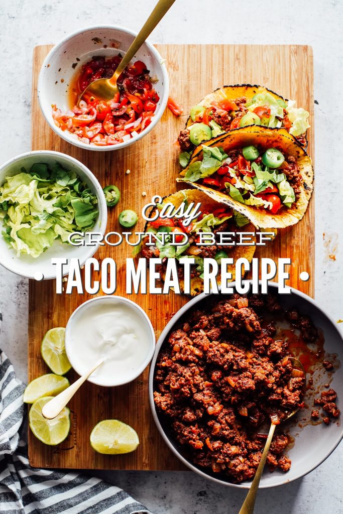 Easy Ground Beef Taco Meat Recipe 