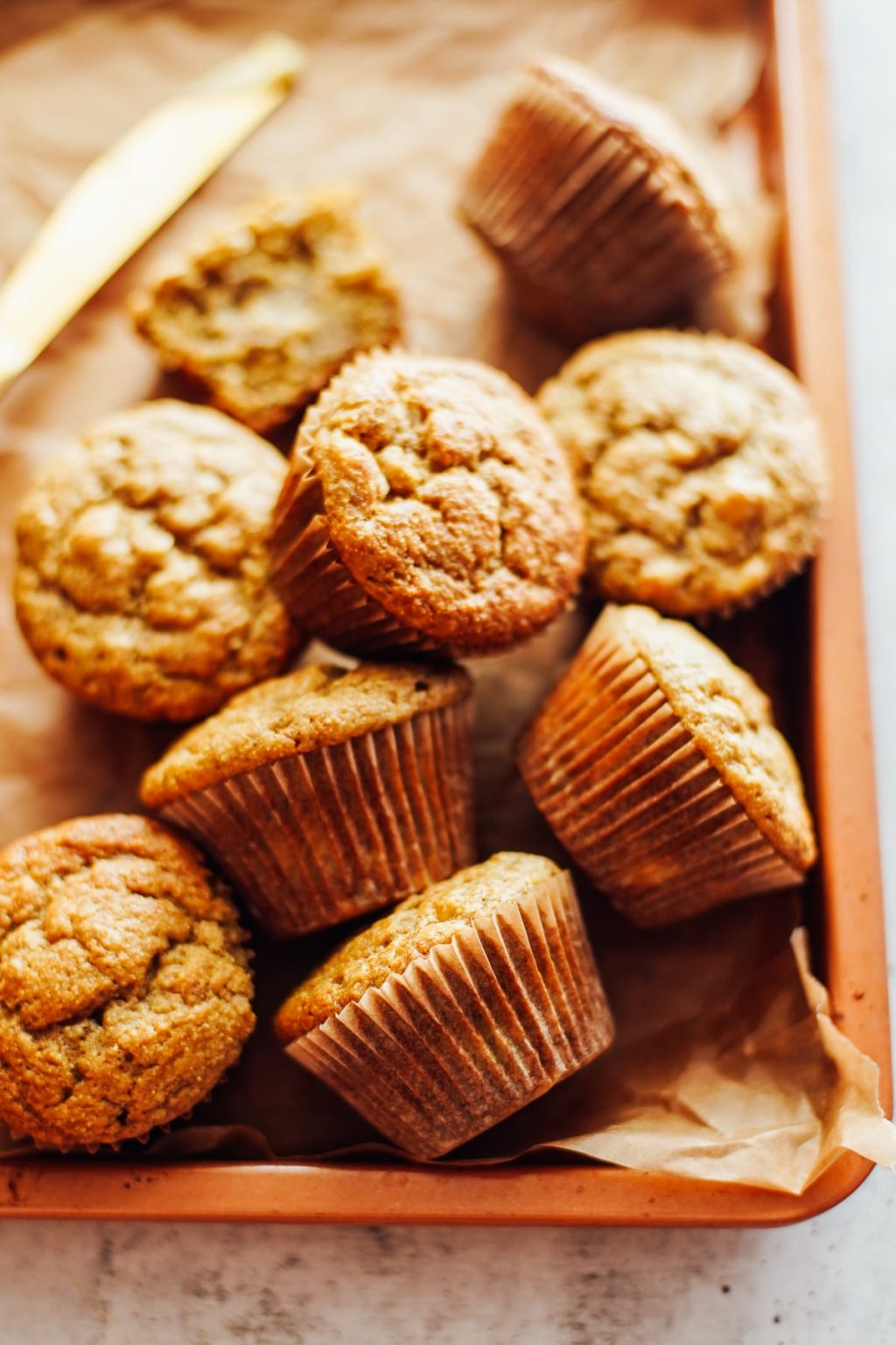 Sourdough Banana Bread Muffins (with honey or maple syrup) Live Simply
