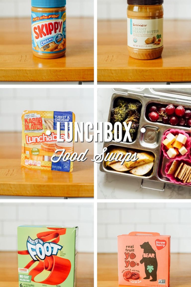 Easy Healthy Lunchbox Swaps