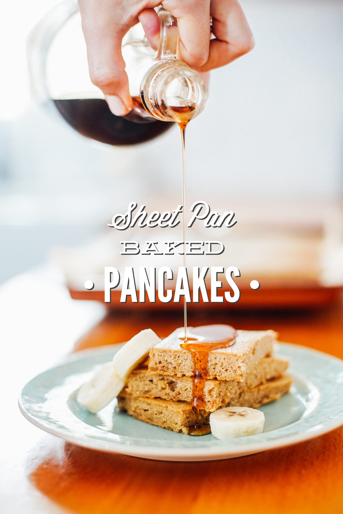 Einkorn Sheet Pan Pancakes