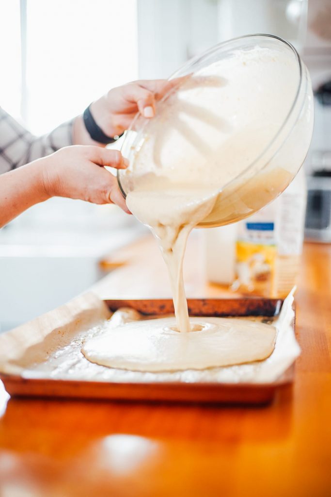 Sheet Pan Einkorn Pancakes