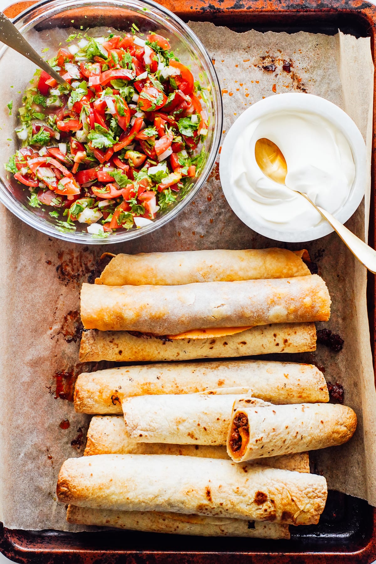 Baked Ground Beef Taquitos Live Simply