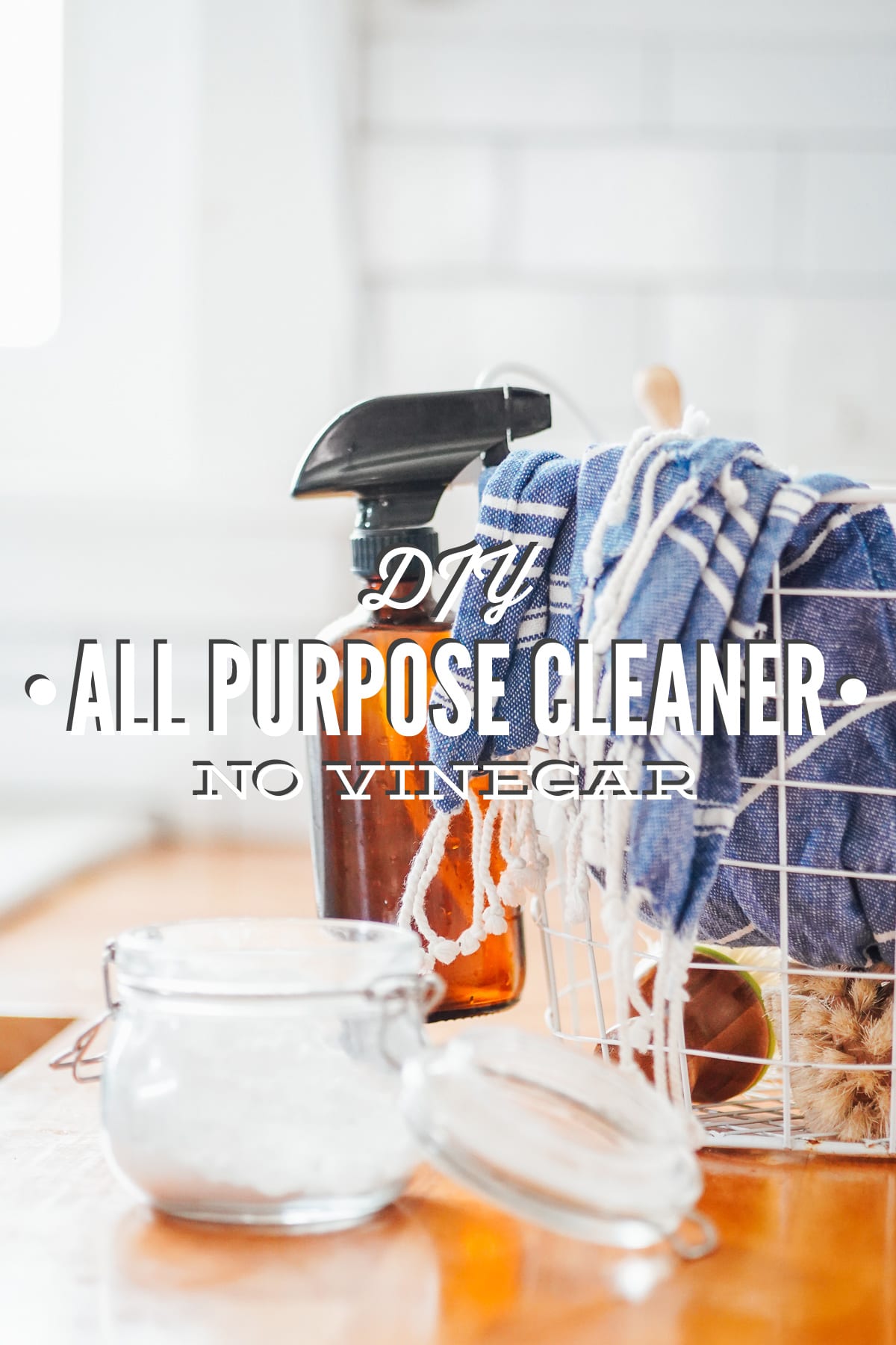 DIY All Purpose Cleaner Without Vinegar