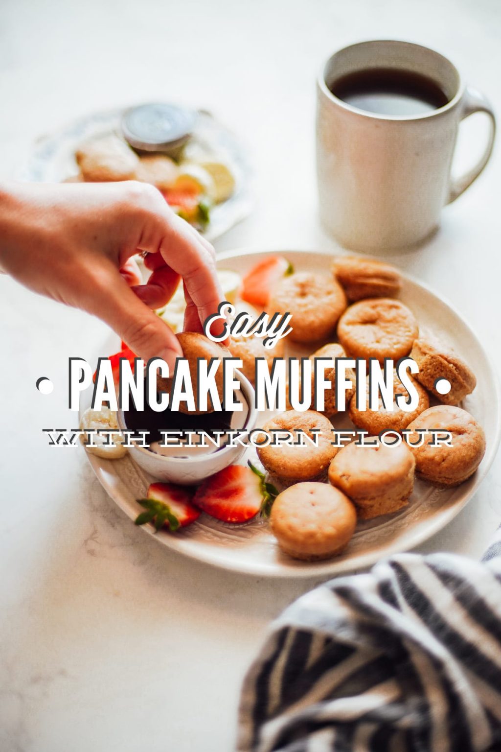 Easy Mini Pancake Muffins (With Einkorn Flour) Live Simply