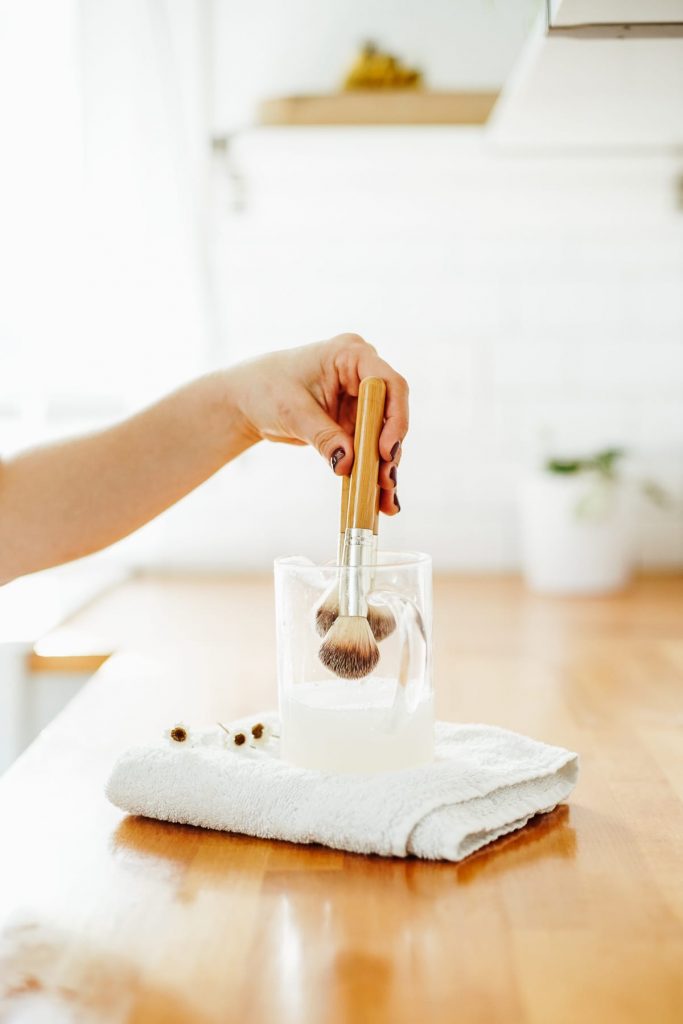 Makeup Brush Cleaner and Softener