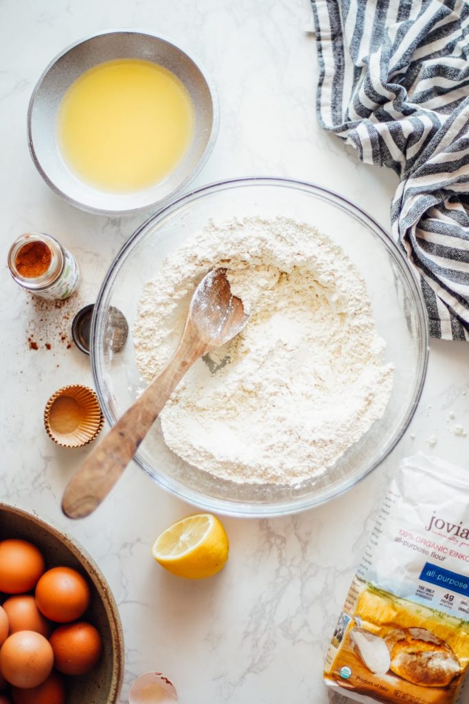 einkorn pancake ingredients 