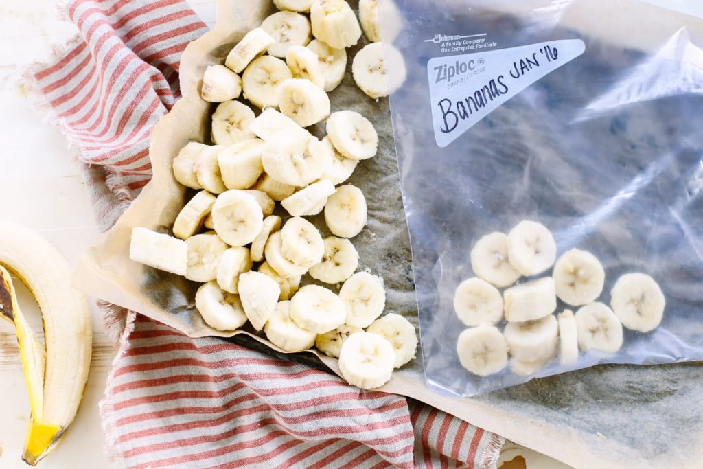 how to freeze bananas