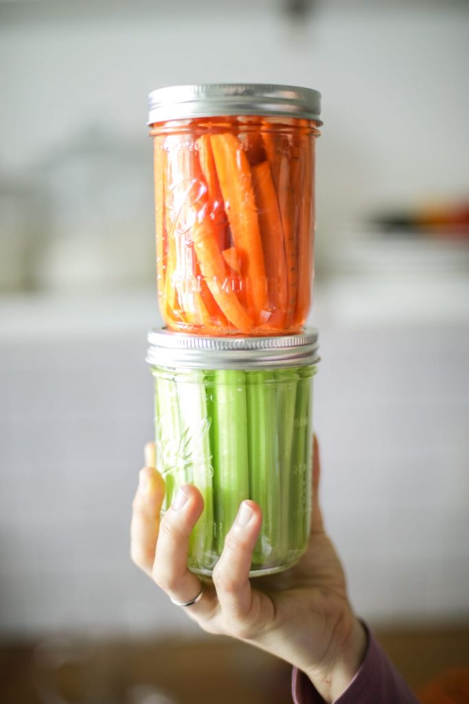 How to store carrots and celery