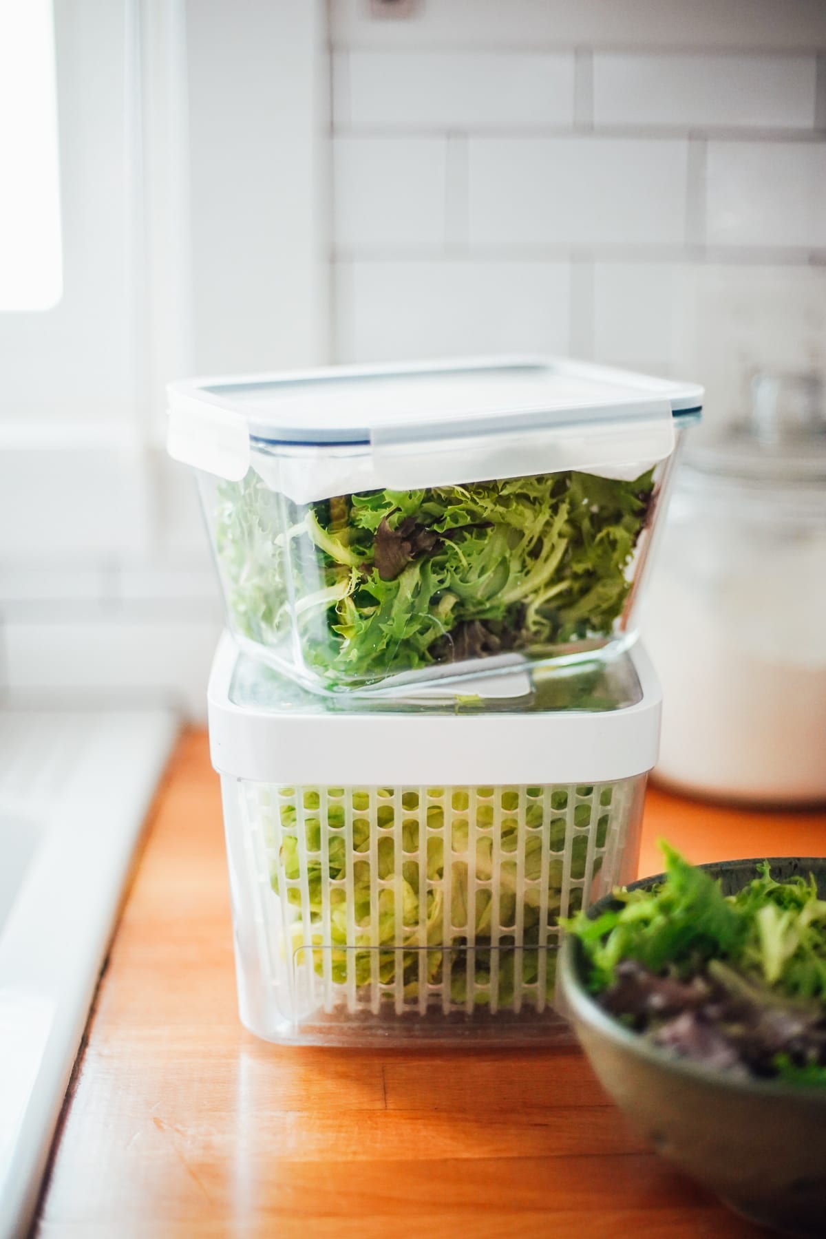 how to store lettuce and kale
