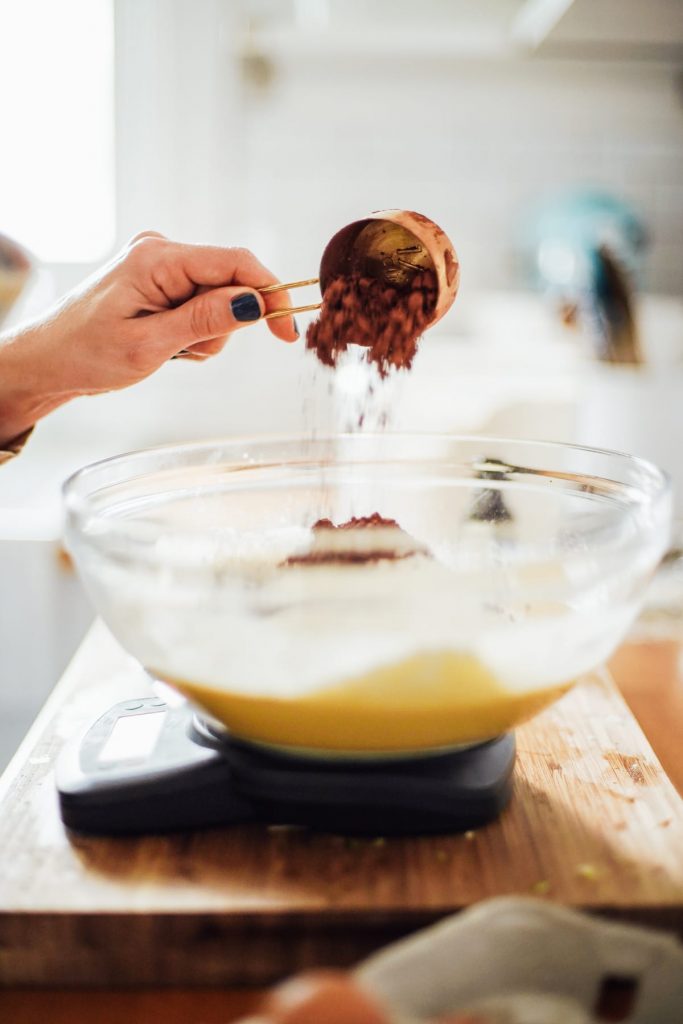 cocoa powder for chocolate muffins