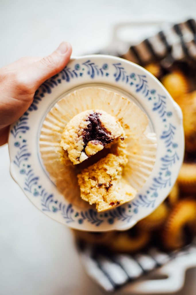 einkorn cinnamon roll muffins