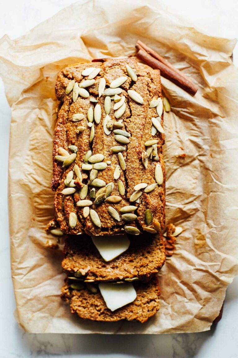 The Best Almond Flour Pumpkin Bread Live Simply