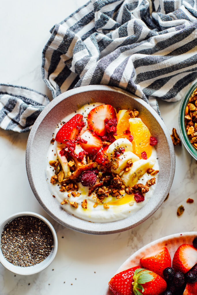 Yogurt Bowls - Organize Yourself Skinny