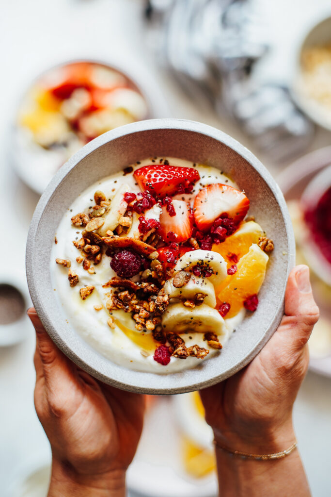 Yogurt Breakfast Bowl (5 ways!) - The Almond Eater