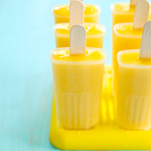 Fruit Juice Pops (Ready In 7 Minutes)