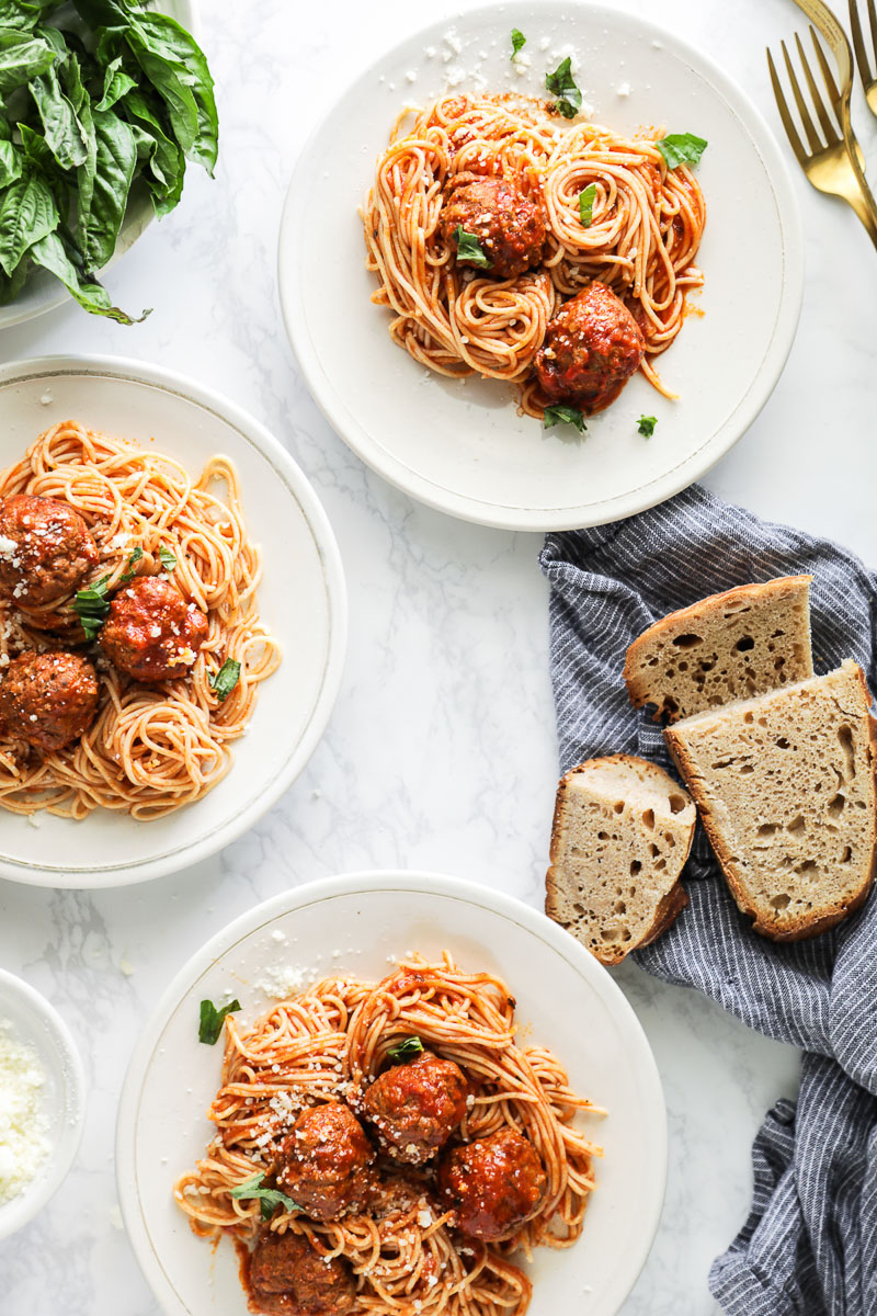 Easy & Fast Instant Pot Meatballs (& Spaghetti Sauce)