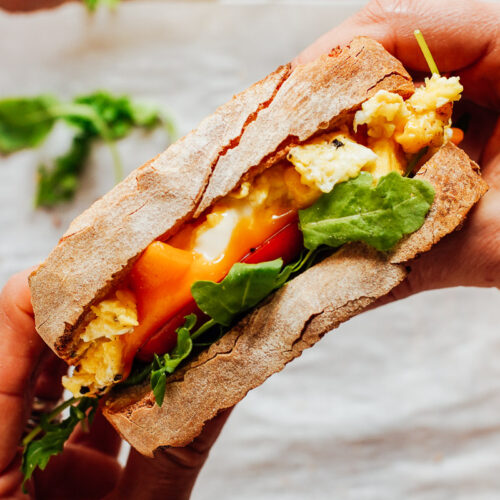 Scrambled Egg Sandwich Breakfast Recipe (7 Ways!) - Live Simply