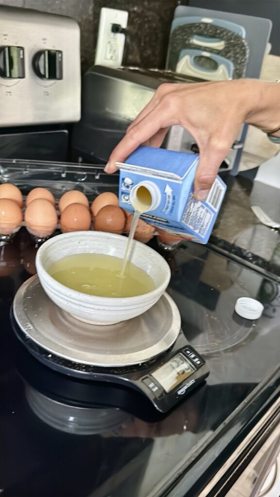 High Protein Egg White Scramble