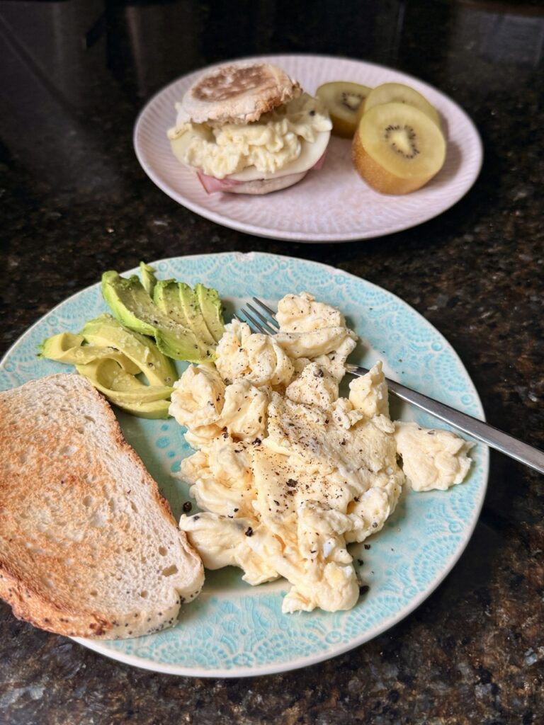 High Protein Egg White Scramble