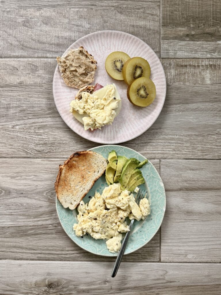 High Protein Egg White Scramble